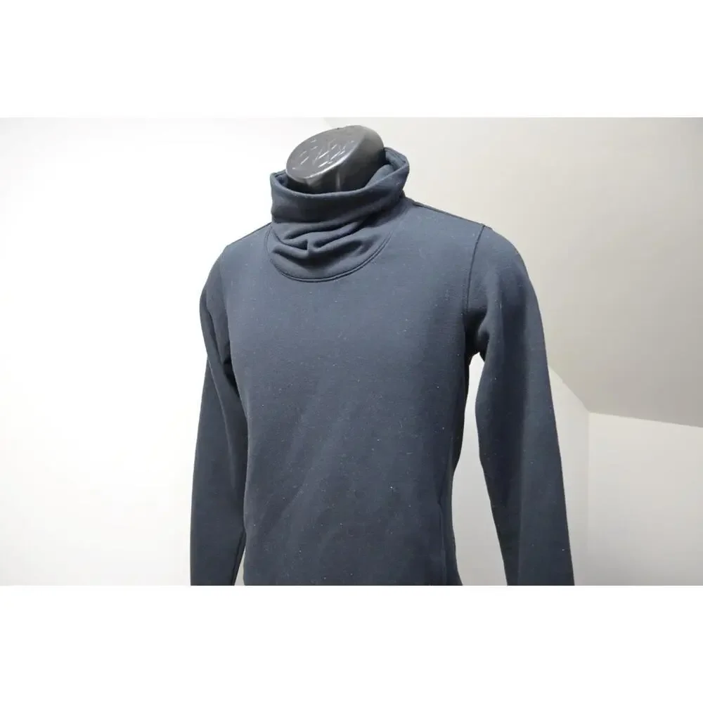 Nike Turtleneck Hoodie Dri Fit‎ Performance Athletic Black Womens Sz XS XSMALL